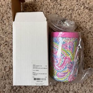 Lilly Pulitzer Insulated Can Tumbler in Flock Full of Fun